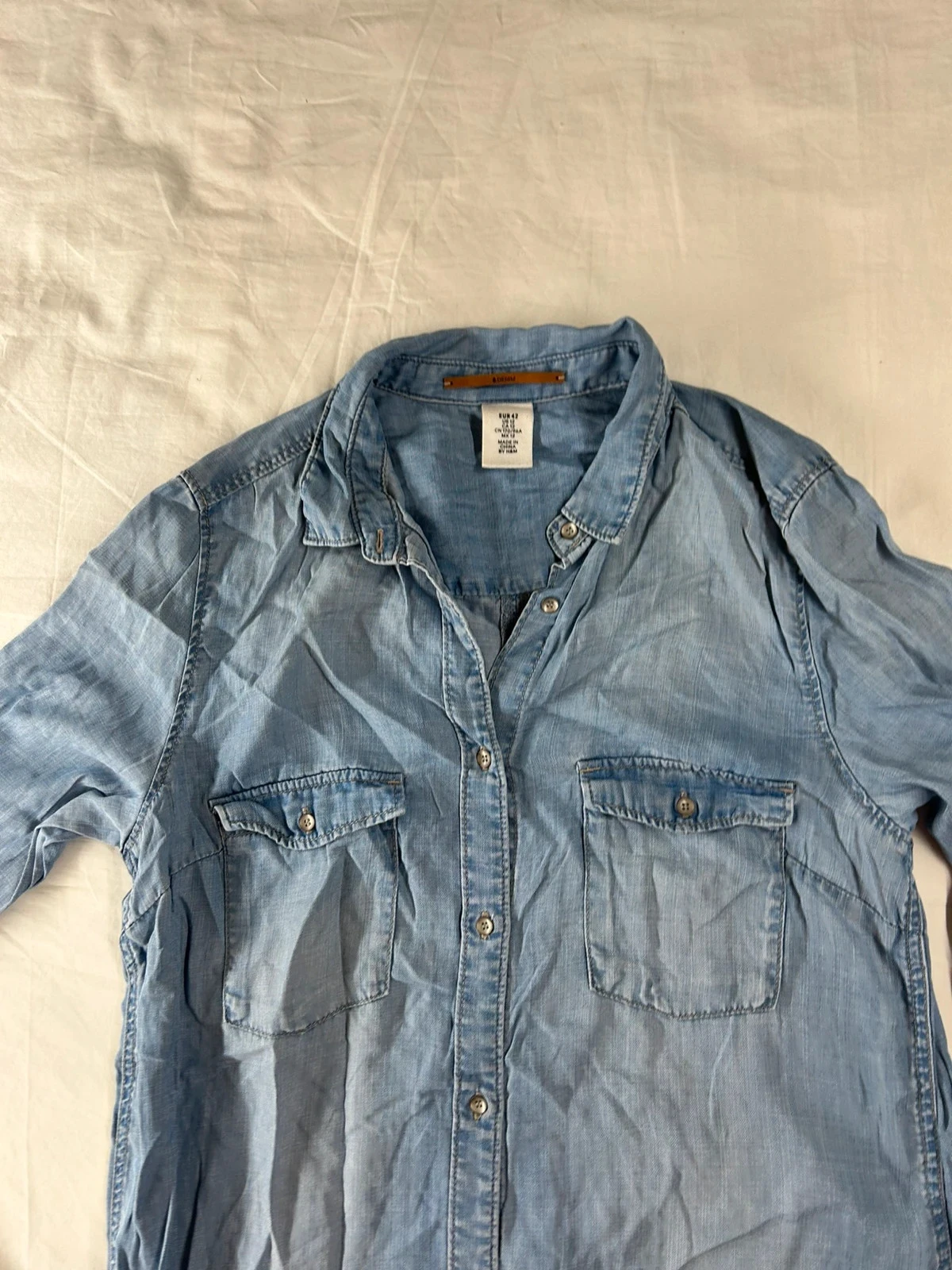 Vestido vintage azul claro h&m – photo 6